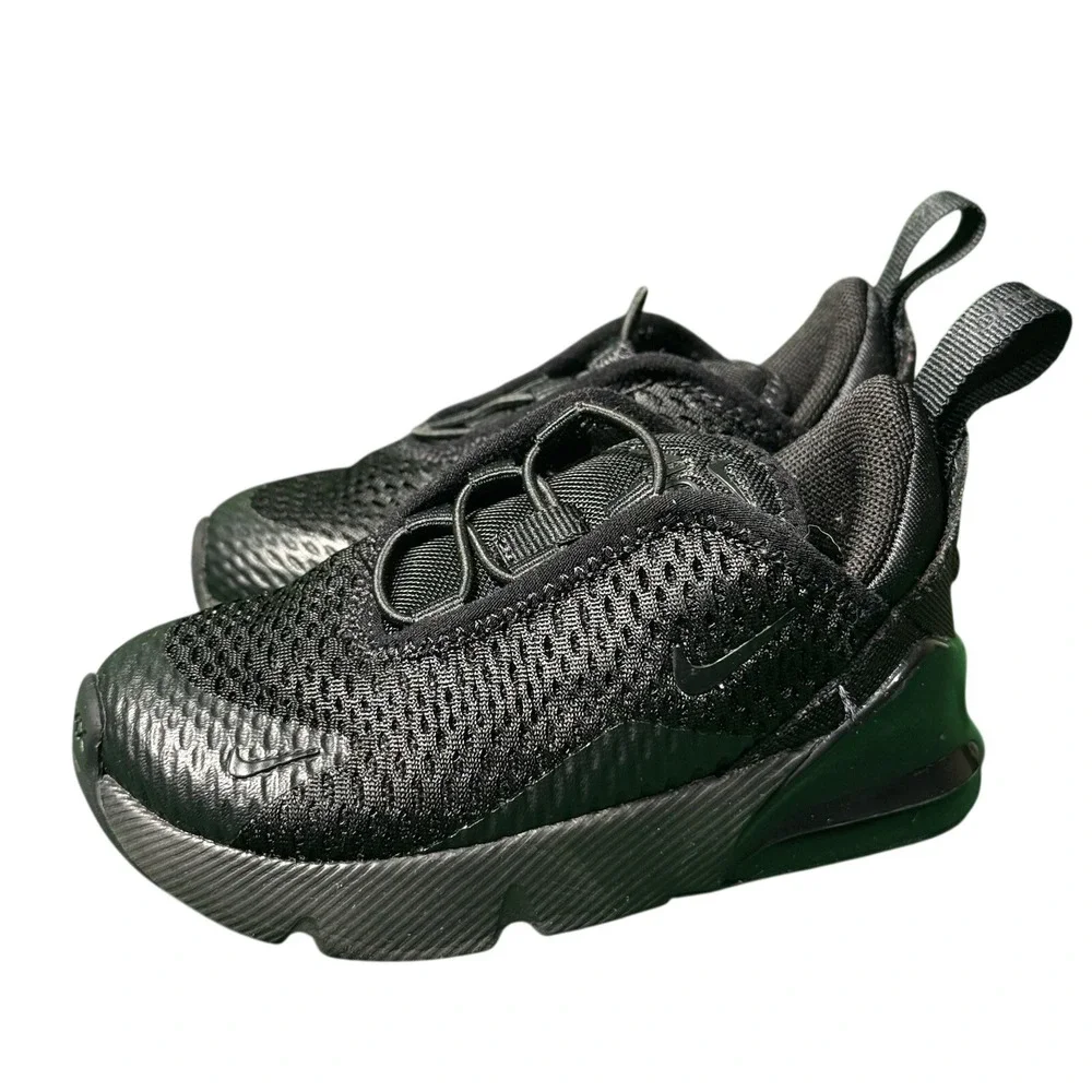 Nike Air Max‎ 270 RT Toddler Shoes Black Sneakers DD1646-001 Size 6C